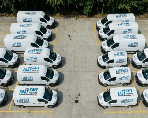 Fast and Safe Logistics Fleet