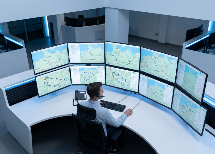 Fast and Safe Logistics Fleet